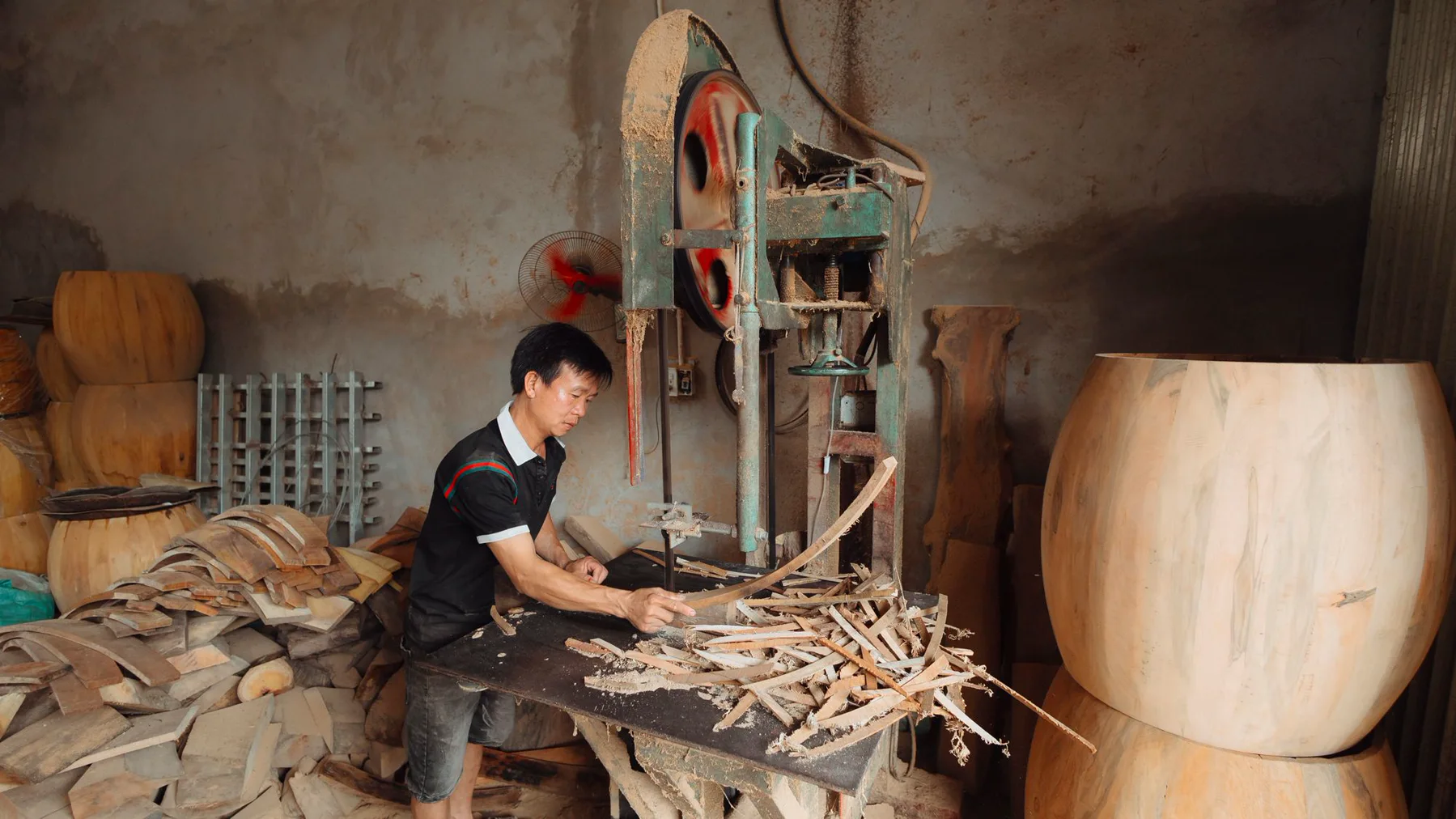 Workshop joinery craftsmanship