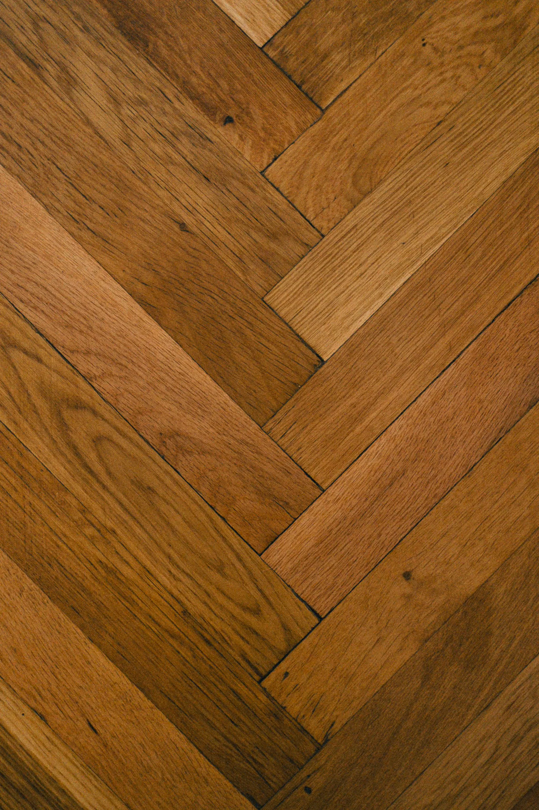 Herringbone parquet flooring