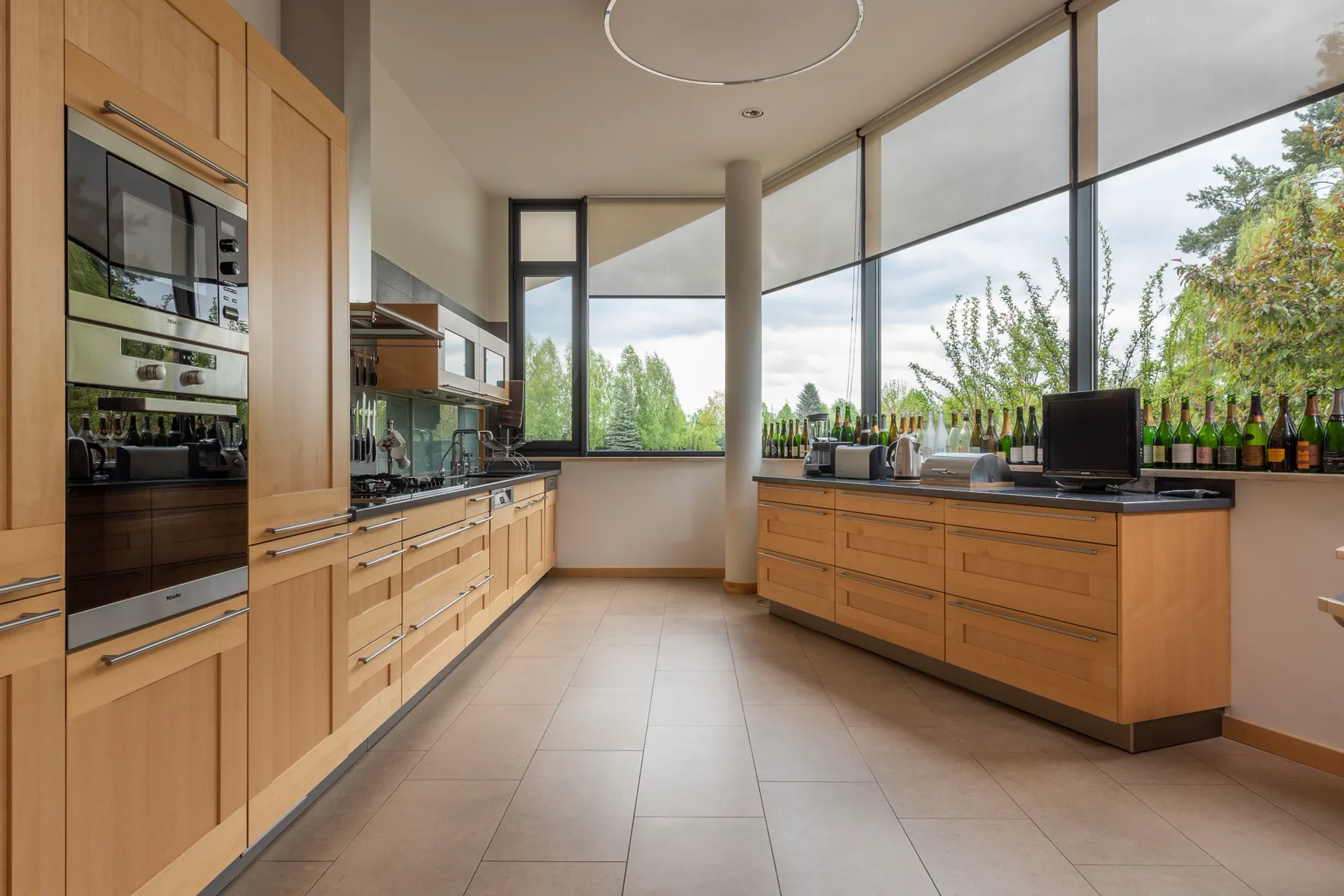 Fitted wood cabinetry